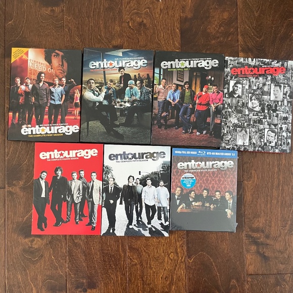 Entourage series set seasons 1-6 DVD NEW blu ray disc DVDs
